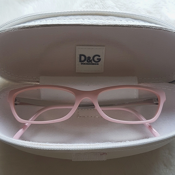 Dolce & Gabbana Eyeglasses | Pink/Silver | EUC - Picture 1 of 12